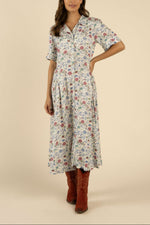 Sendero La Dahlia Dress in White Floral SPCR124S12D womens western dress at Boltranchstore.com free shipping popular viral
