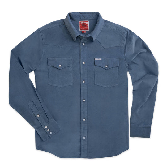 Sendero Wyatt Pearl Snap Corduroy Shirt