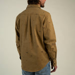 Sendero Buckaroo Long Sleeve Shirt Saddle Brown earthy brown color that pairs with denim and boots western fashion