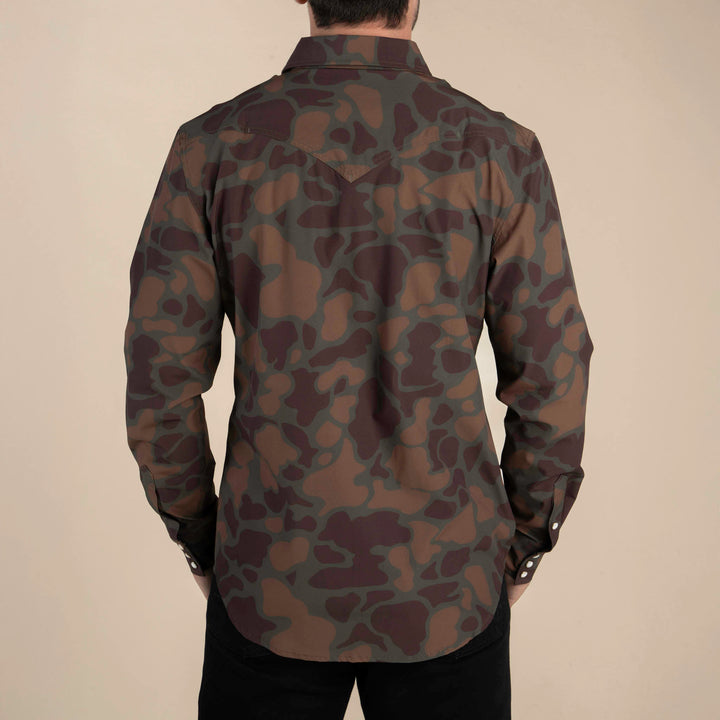 Sendero Confluence Tech Shirt - Forest Camo