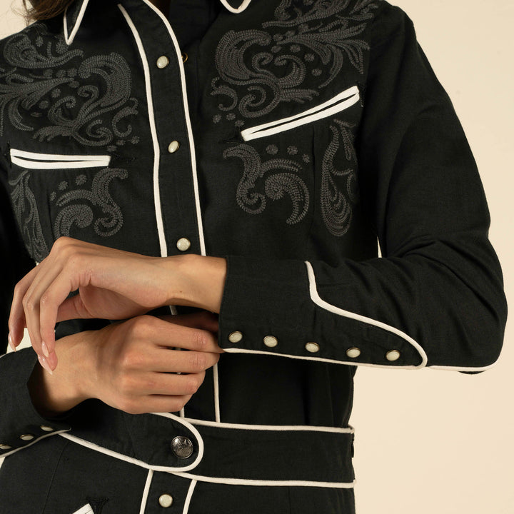 Sendero Calamity Pearl Snap Shirt