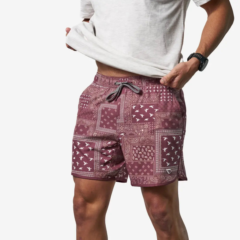 Burlebo Mens Swim Trunks