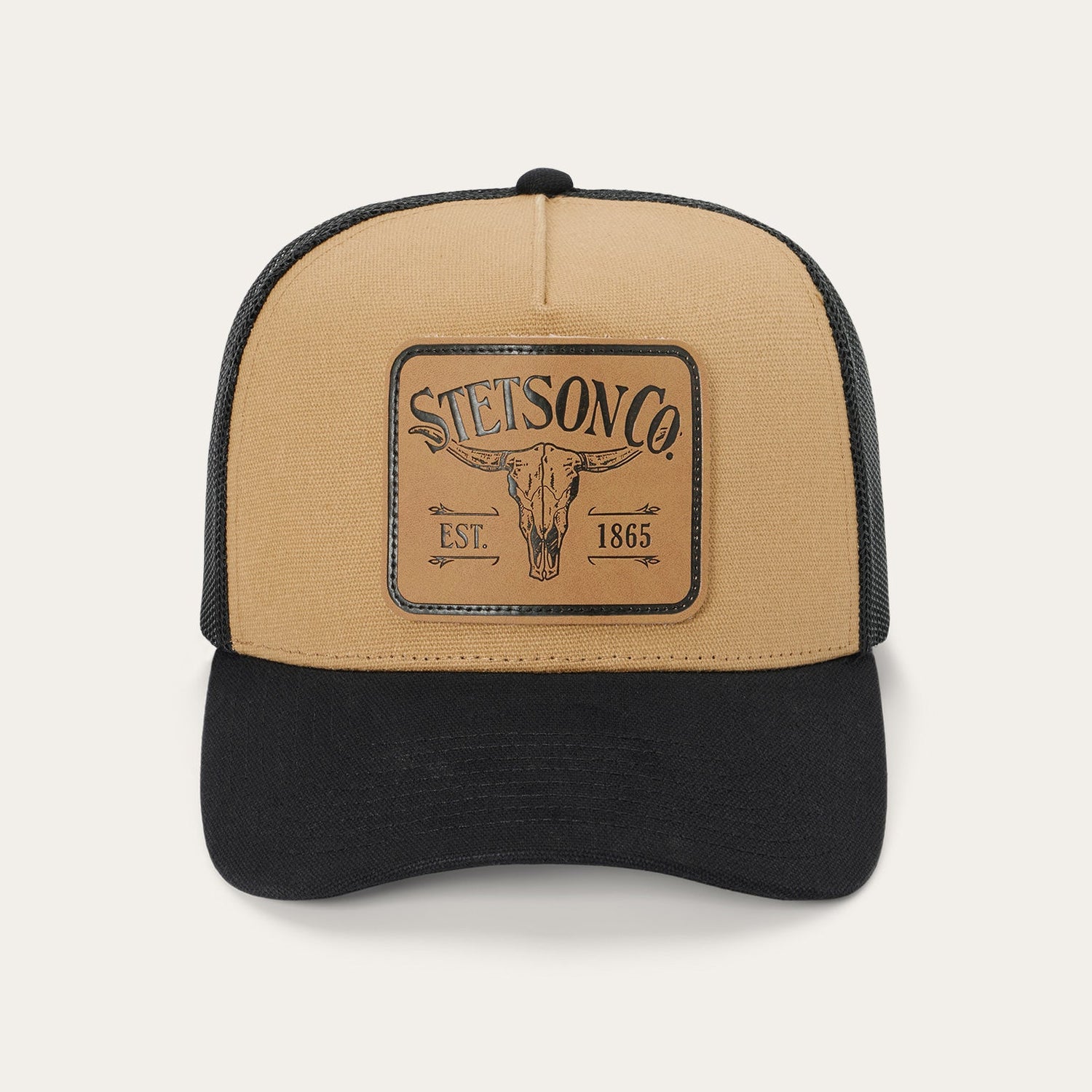 Stetson Longhorn Patch Trucker Hat