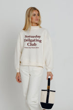 Saturday Tailgating Club Mockneck — view 4