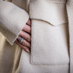 STS Ranch Womens Mariposa Beige two exterior pockets set into the textured shell womens fashion