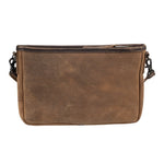 STS Ranch Baroness Claire Crossbody clean unlined leather panel with STS branded leather patch western fashion