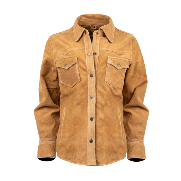 STS Womens Scottsdale Jacket STS6538 XS SM MD LG womens leather suede snap jacket cowgirl western fashion outerwear clothing classy Boltranchstore.com Free Shipping