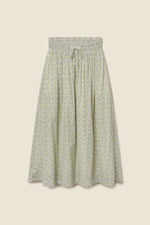 Bianca Skirt Nantucket Ditsy at boltranchstore.com summer skirt spring flowers blue and green free shipping