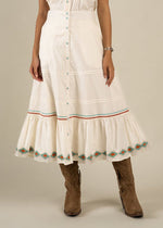 Sendero Prairie Skirt at boltranchstore.com with free shipping womens skirt white pearl snap western skirt in stock