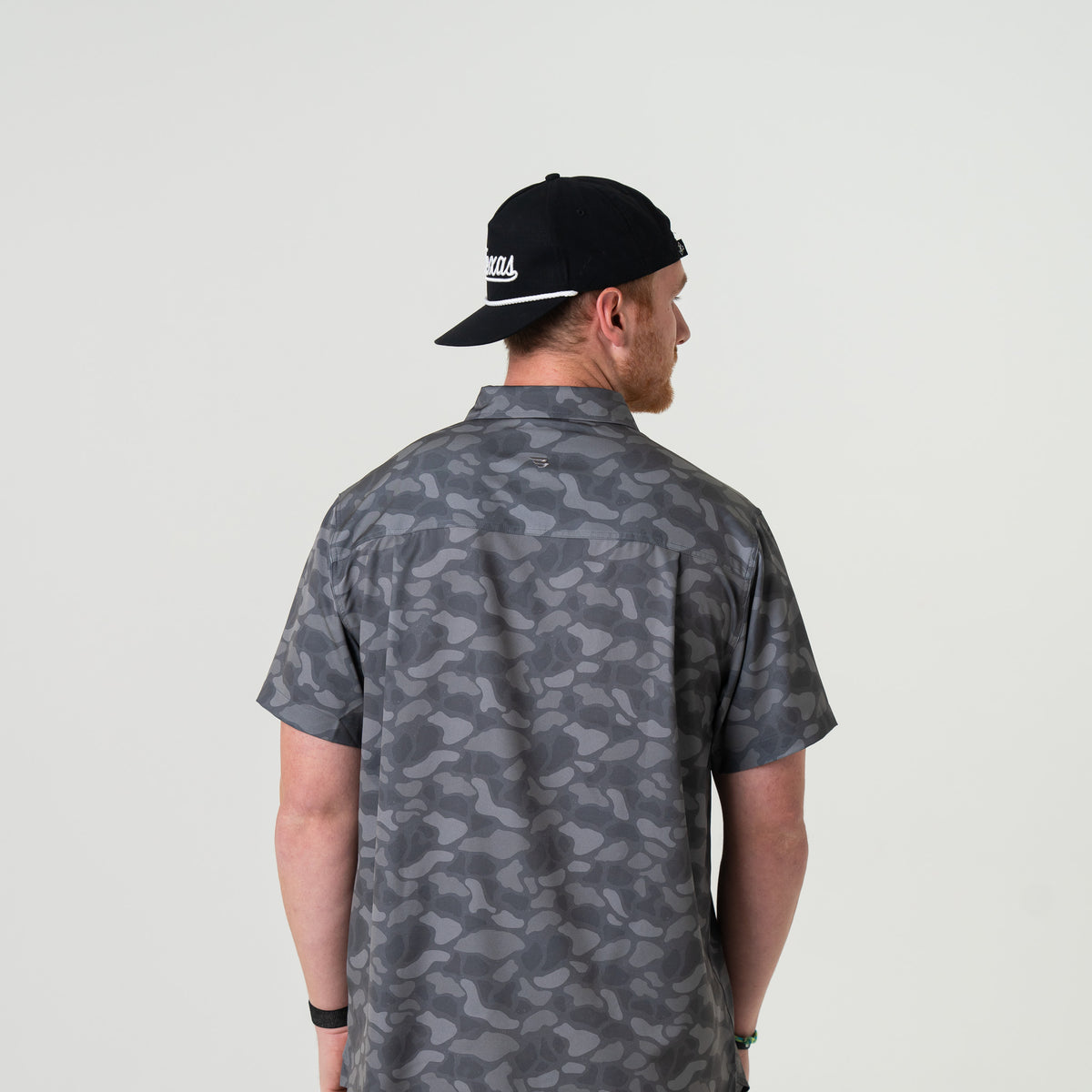 Burlebo Mens Performance Button Up Shirt