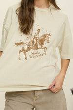 Sadie Rodeo Western Knit T-shirt order today at Boltranchstore.com