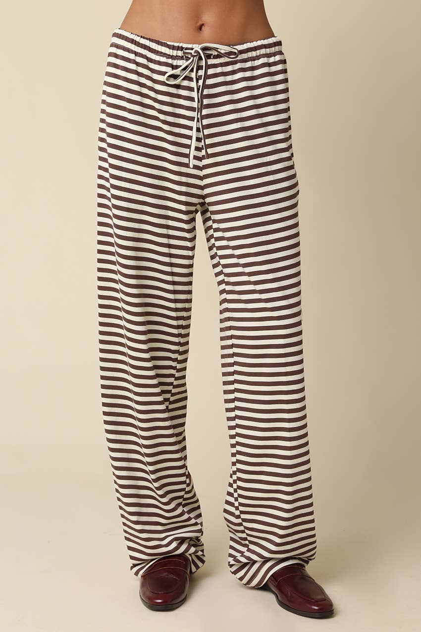 Sadie Stripe Lounge Pants at boltranchstore.com in stock free shipping Striped pants