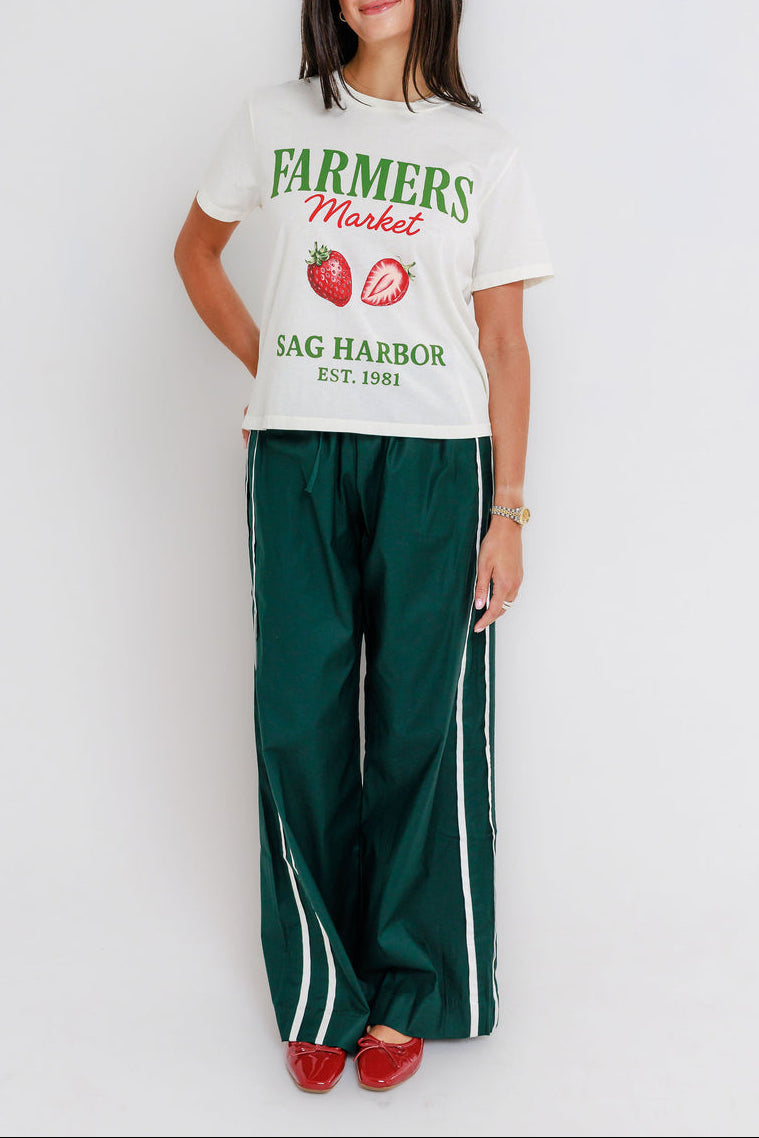 Sag Harbor Farmers Market summer t shirt everyday wear free shipping at boltranchstore.com