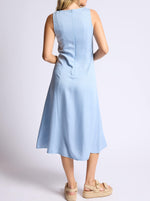 Sage the Label To Do List Dress womens light denim chambray sleeveless dress available now at Bolt Ranch Store free shipping