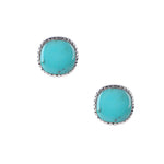 Saguaro Earrings turquoise stud earrings womens jewelry sterling silver western fashion Boltranchstore.com free shipping