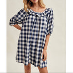 Sam Gingham Ruffle Dress at boltranchstore.com  free shipping in stock womens gingham womens dress 