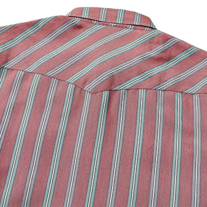 Seager Sawtoof Shirt Red Rock Stripe
