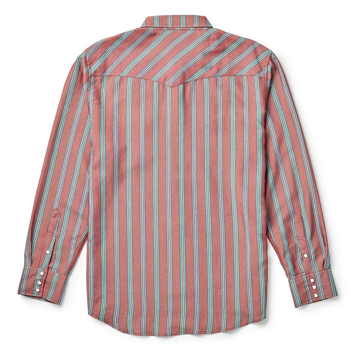 Seager Sawtoof Shirt Red Rock Stripe