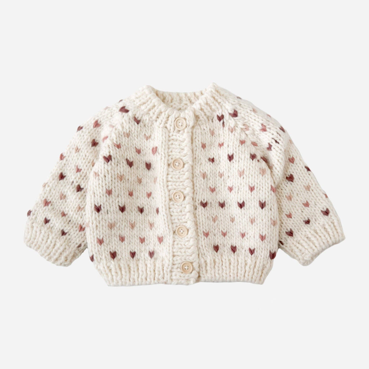 Sawyer Hearts Baby Infant Cardigan baby girl sweater with heart pattern cute popular viral gap baby shower gift Boltranchstore.com free shipping