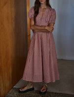 Sayler Gingham Bodice Dress Buy at Boltranchstore.com