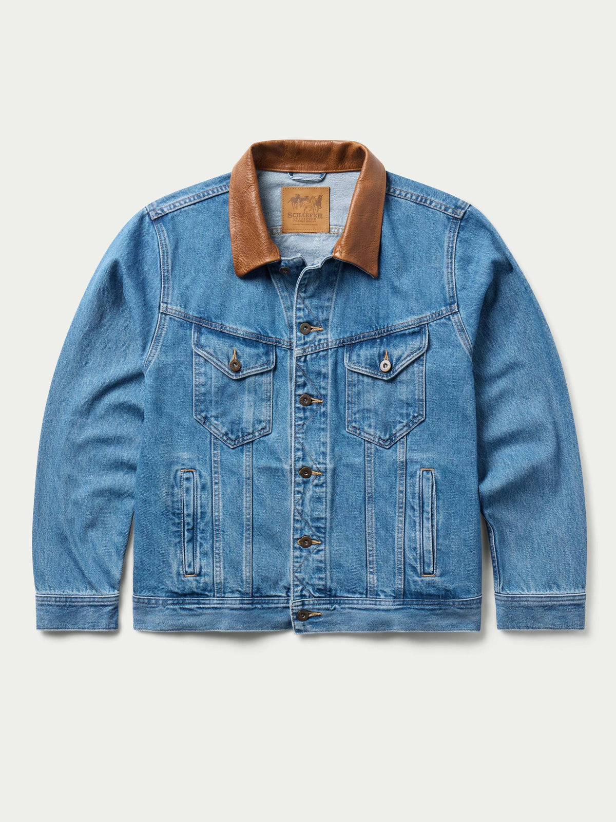 Schaefer Kiger Denim Jacket denim jacket for everyday wear zach top free shipping at boltranchstore.com