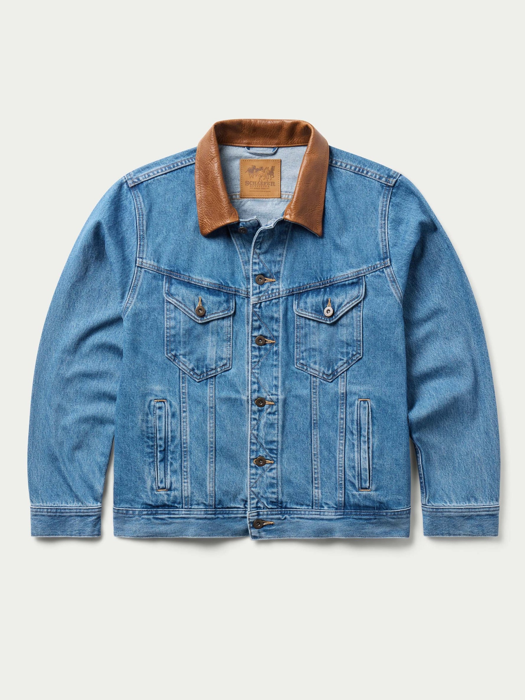 Schaefer Kiger Denim Jacket denim jacket for everyday wear zach top free shipping at boltranchstore.com