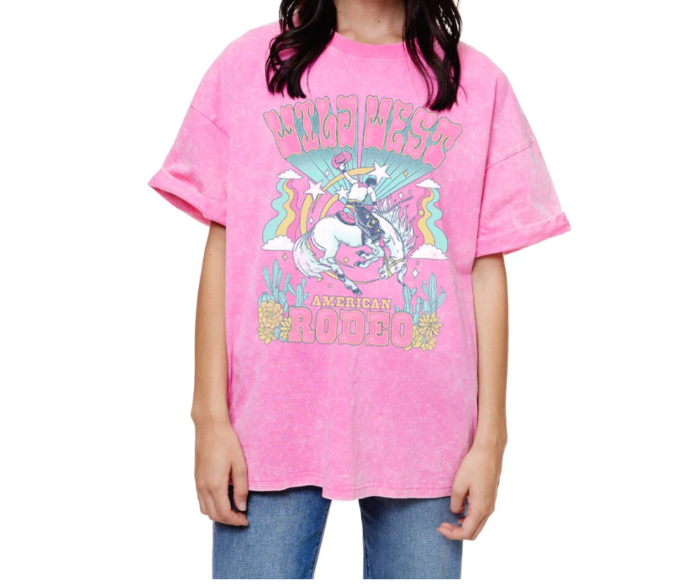 Wild West Rodeo Womens SS Tee