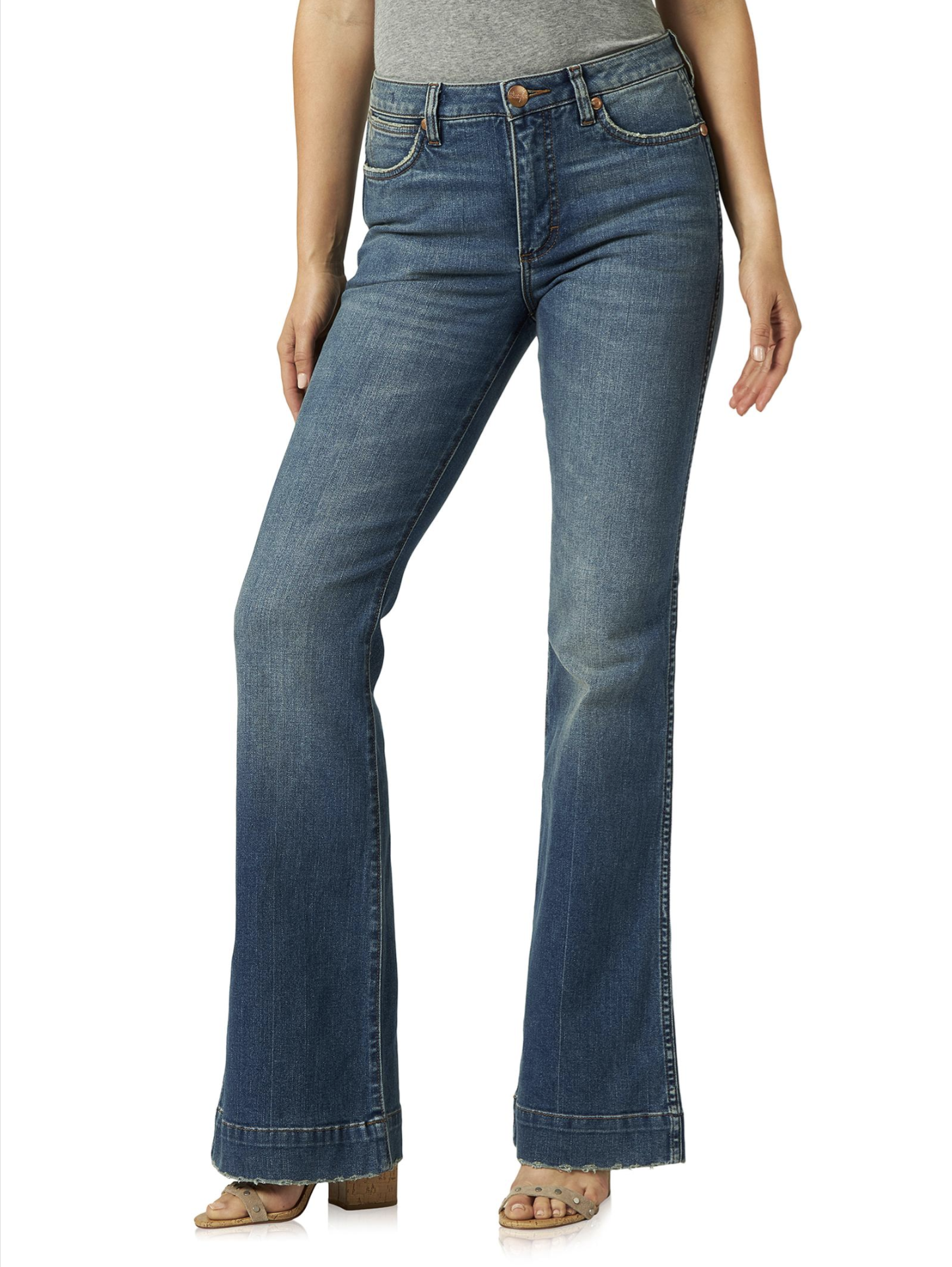 Wrangler Retro Premium Trouser Jean High Rise
