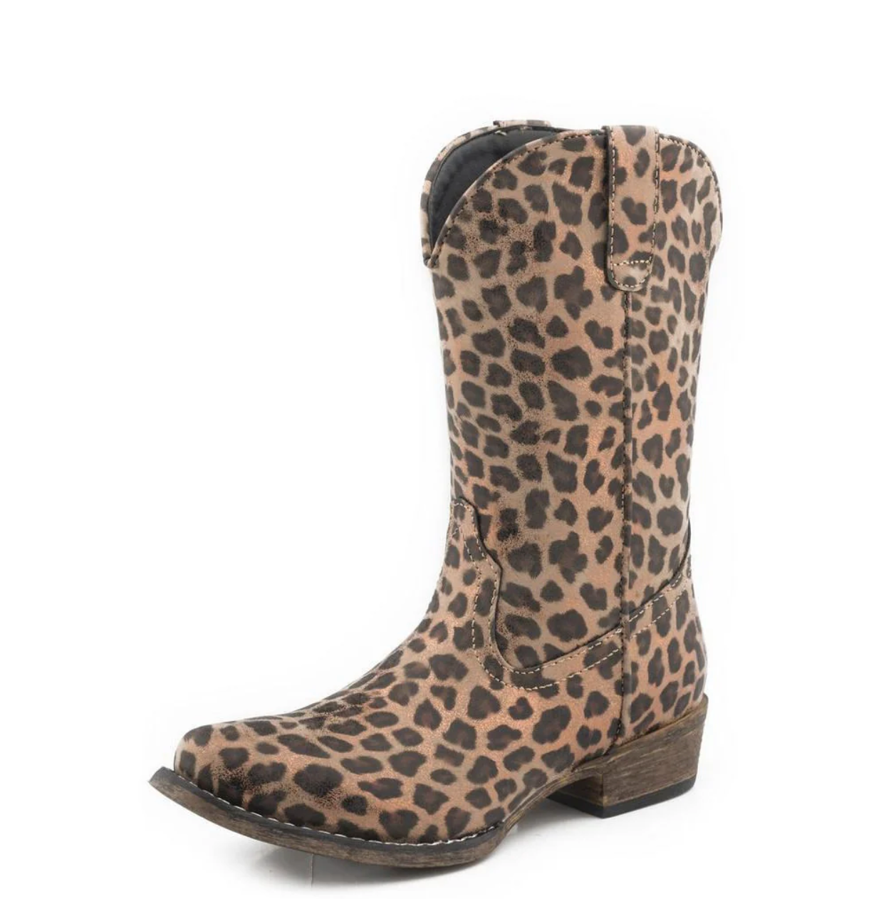 Roper Leopard Cowgirl Boots