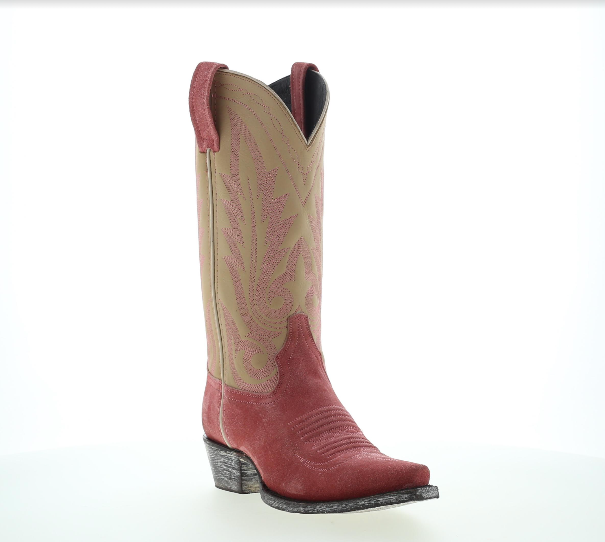 Botas Caborca Gamuza Rosa Boots – Bolt Ranch Store