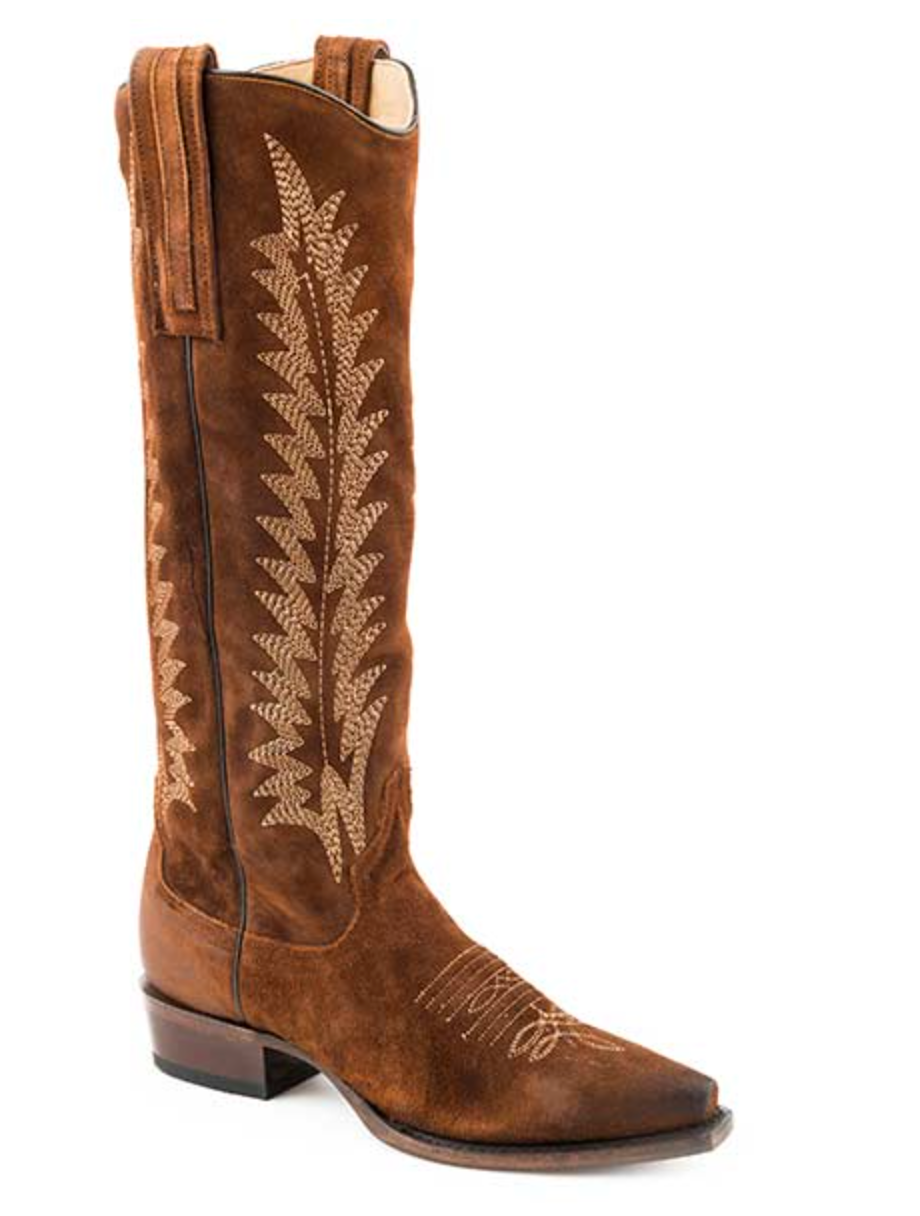 Stetson Emme Womens Snip Toe Boot - Brown