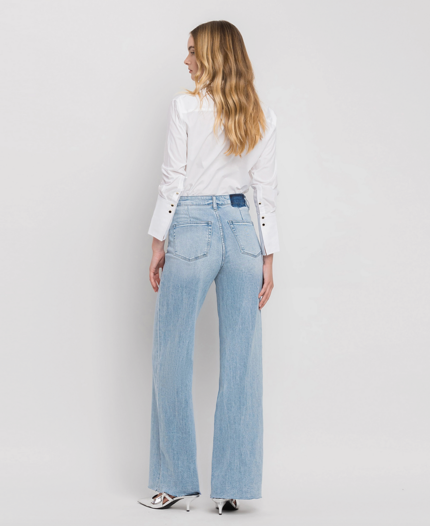 Vervet Olivia Super High Rise Wide Leg