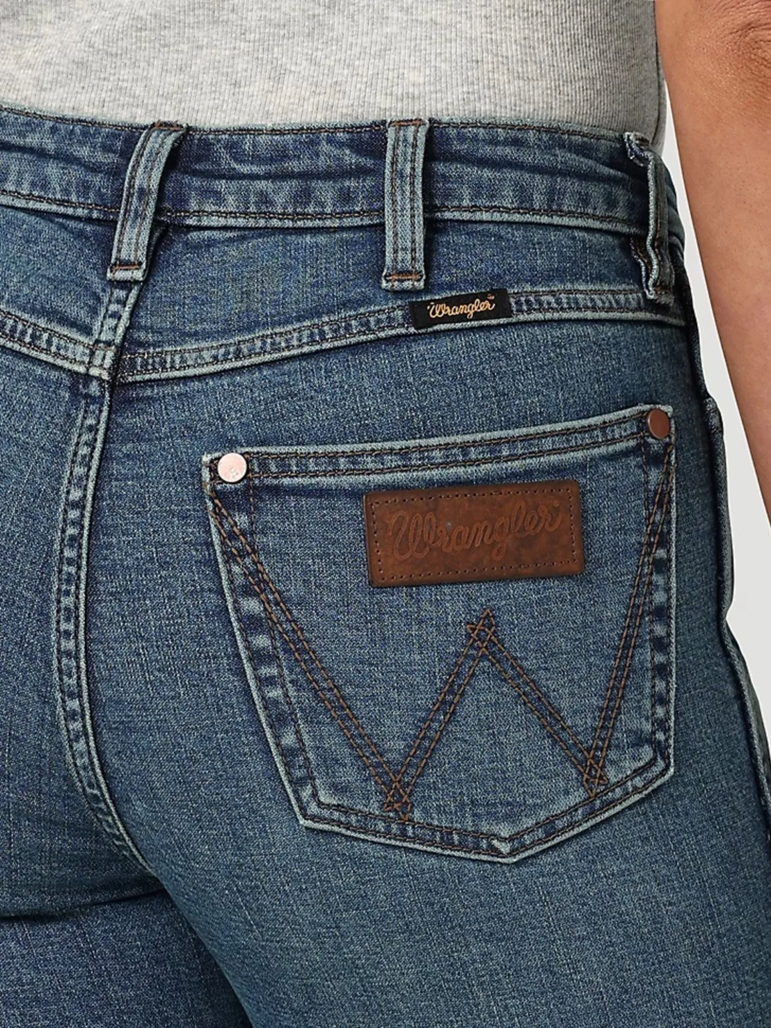 Wrangler Retro High Rise Trouser Jean - 112336738