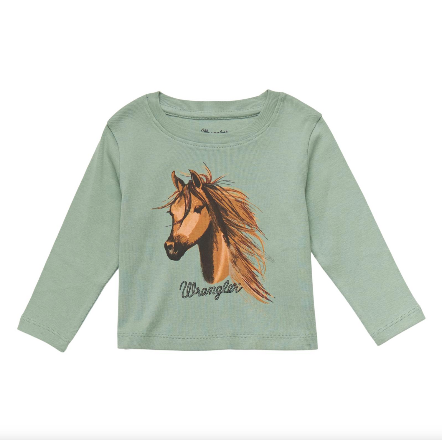 Wrangler Little Girls Crop Top