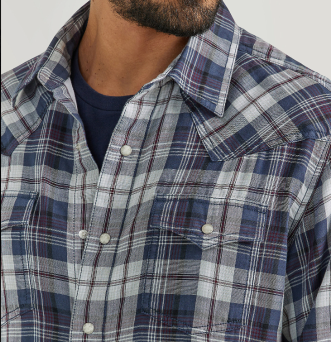 Wrangler Retro Premium Western Snap Shirt