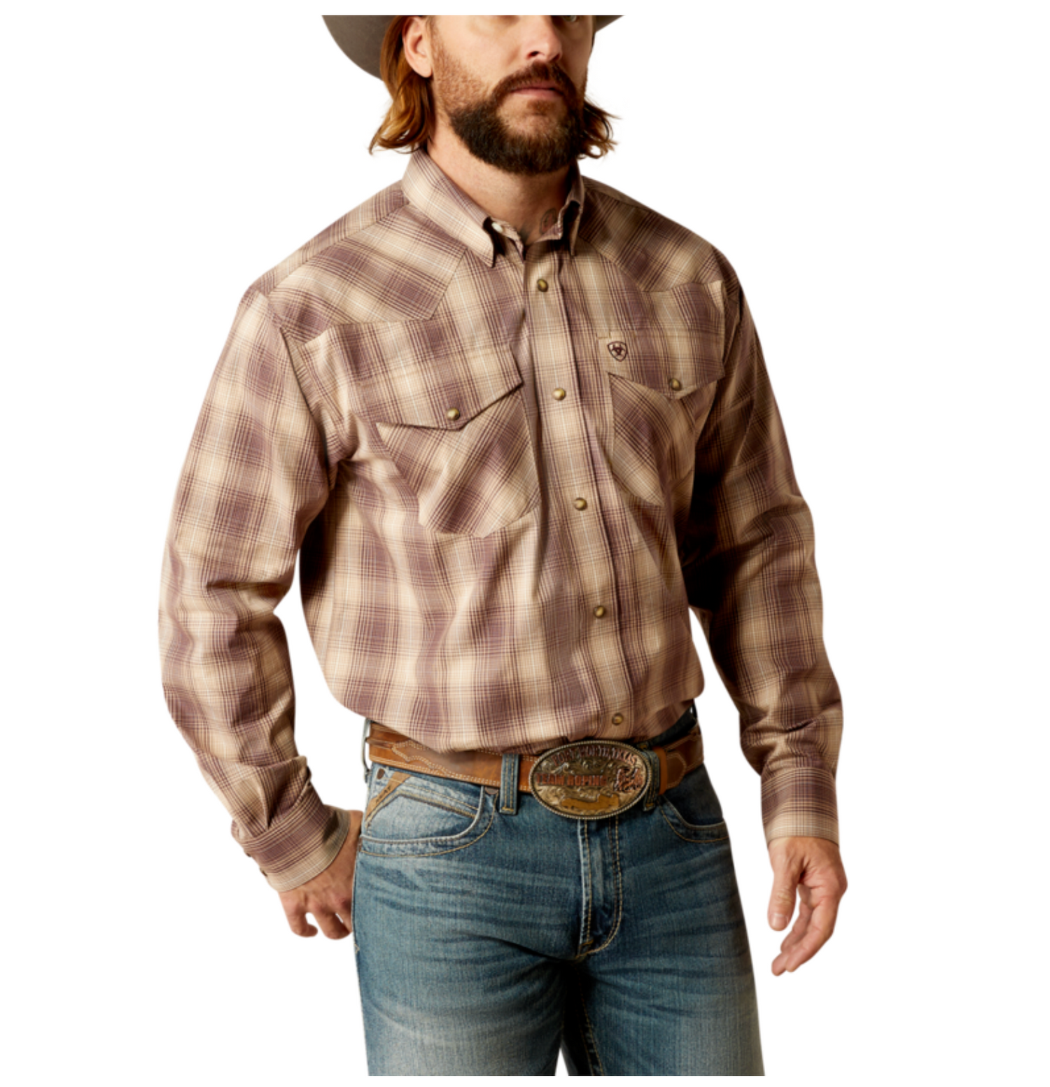 Ariat Mens Pro Series Rex Classic Shirt - Brown