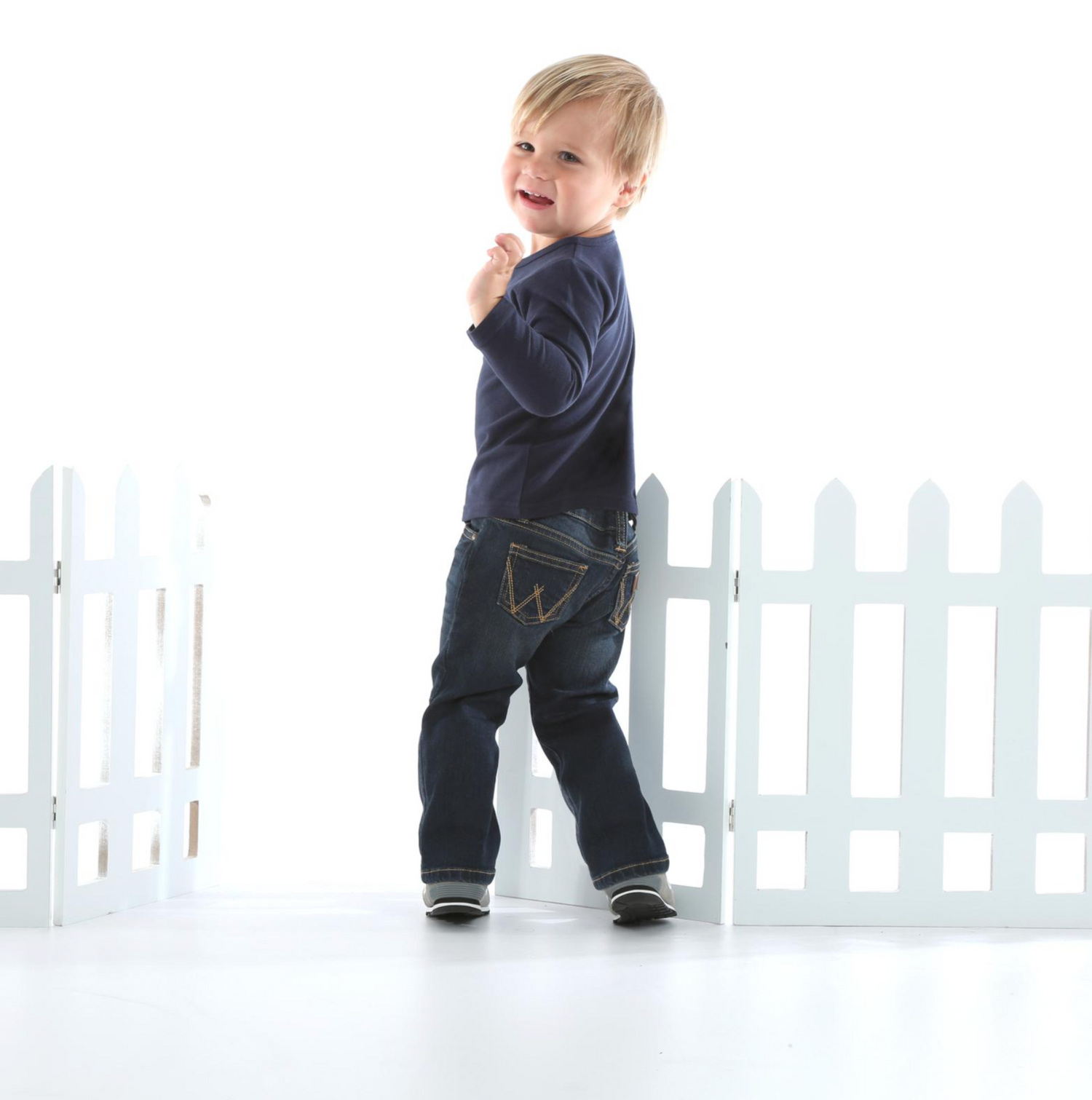 Wrangler Baby Boys Adj Pants Dark Blue