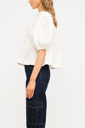 Poplin Top Norah Blouse