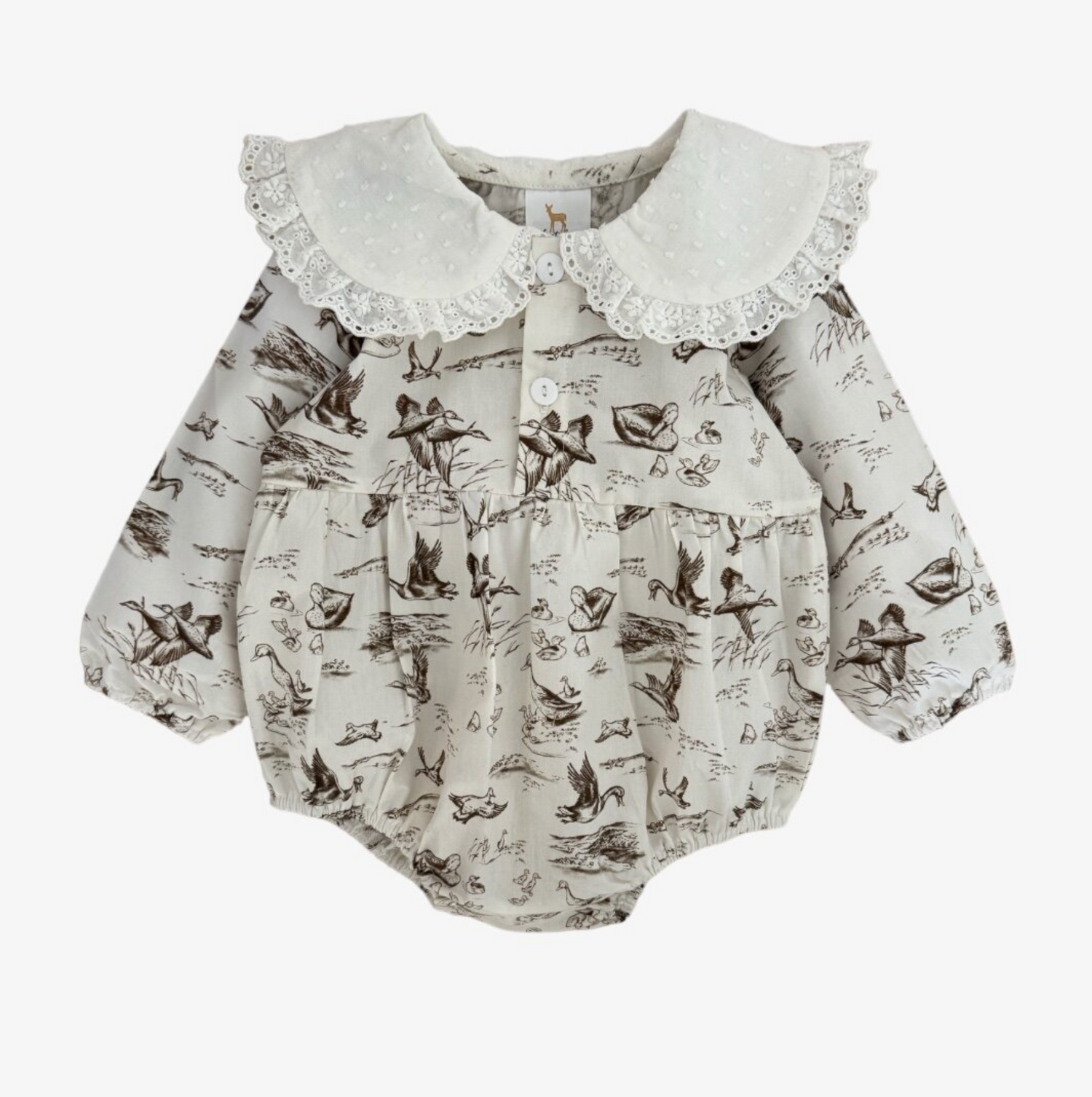 Eleanor Bubble Infant Onsie - Heartland