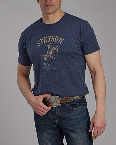 Stetson Unisex Bucking Bronc T