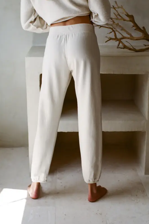 Knit Organic Cotton Jogger Pants