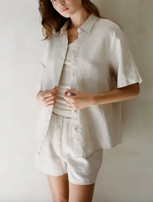 Novah Linen SS Shirt