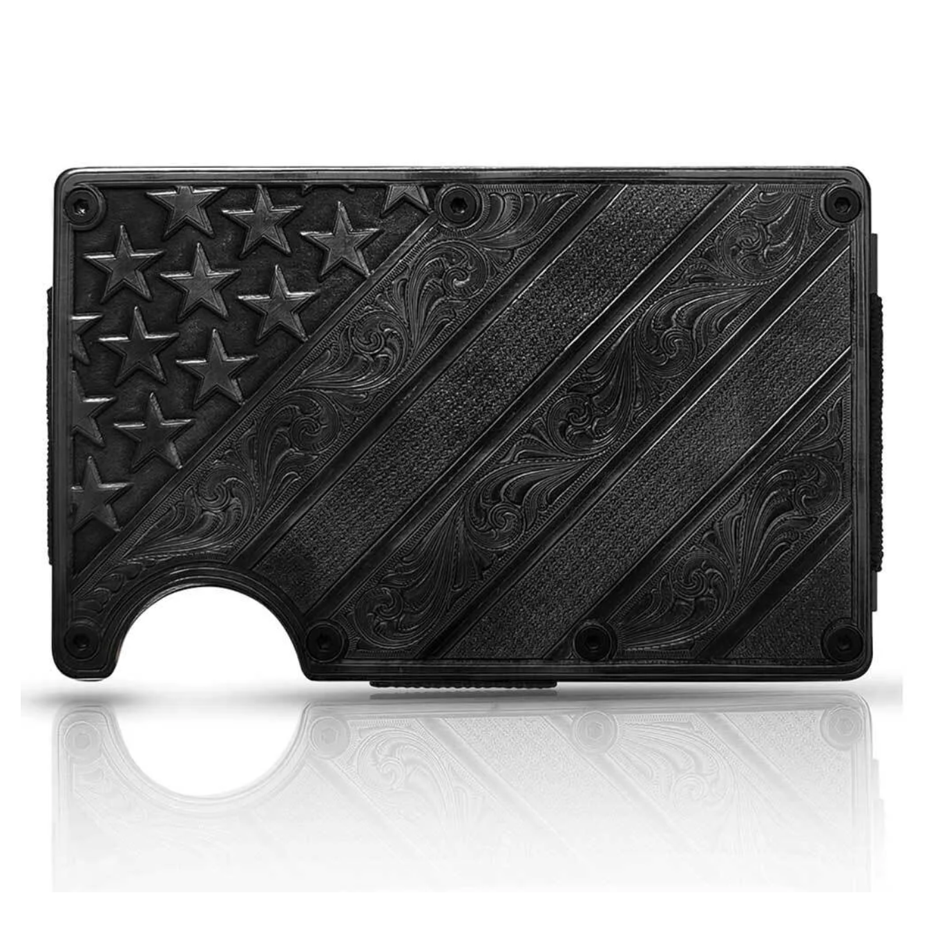 Dawns Early Light Credit Card and Cash Case Montana Silversmiths CDCARD6BKN free shipping at Boltranchstore.com