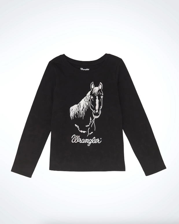 Wrangler Girls Horse Graphic Tee