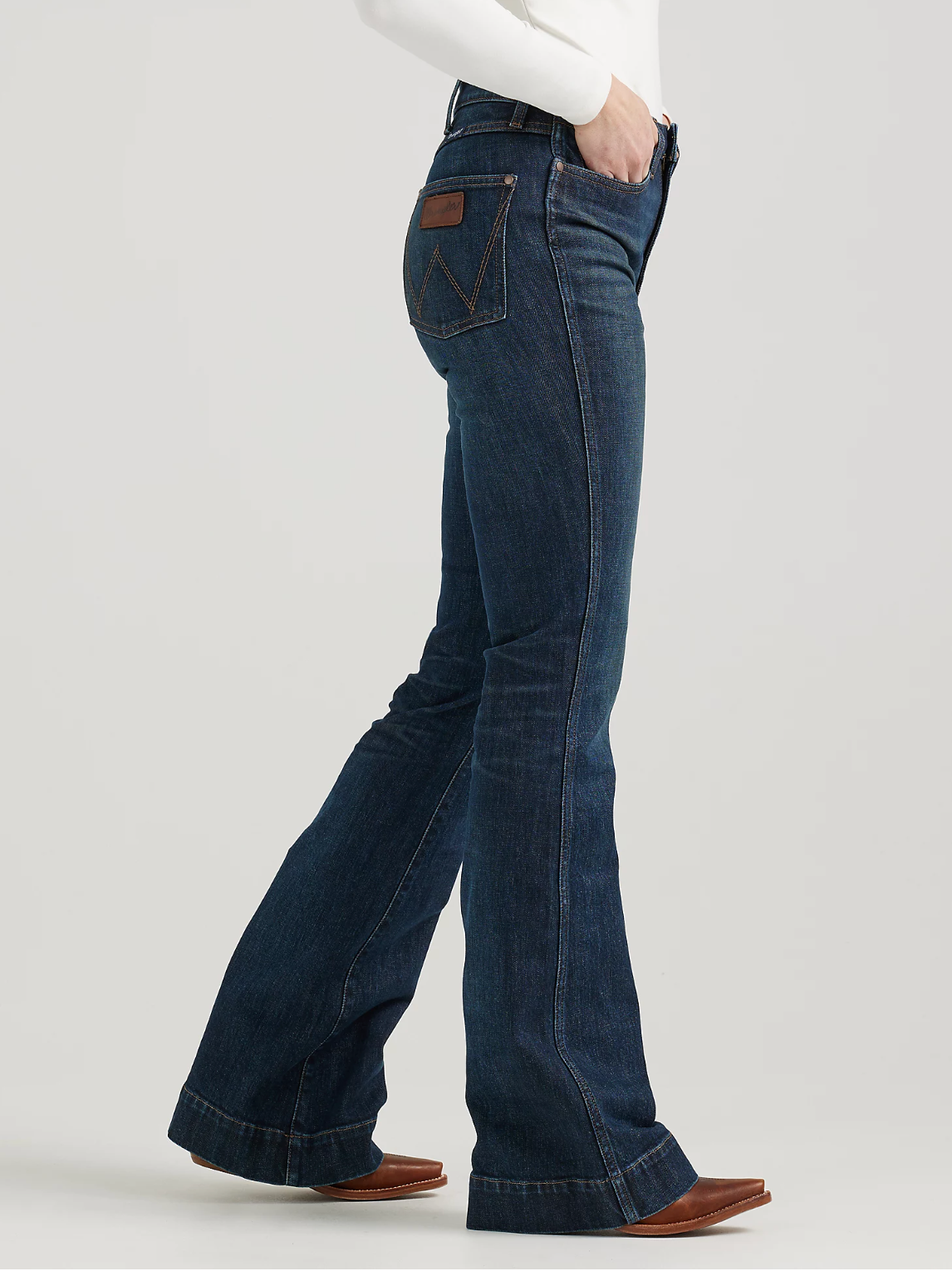 Wrangler Womens Retro Bailey Trouser - Beau