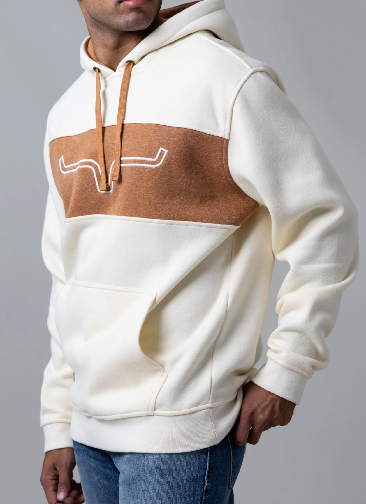 Kimes Ranch Mens Ripon Hoodie - Natural