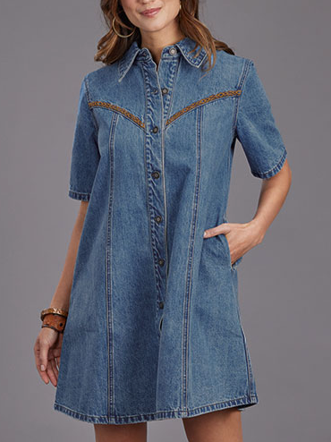 Stetson Denim Shirt Dress