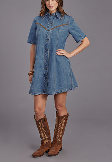 Stetson Denim Shirt Dress