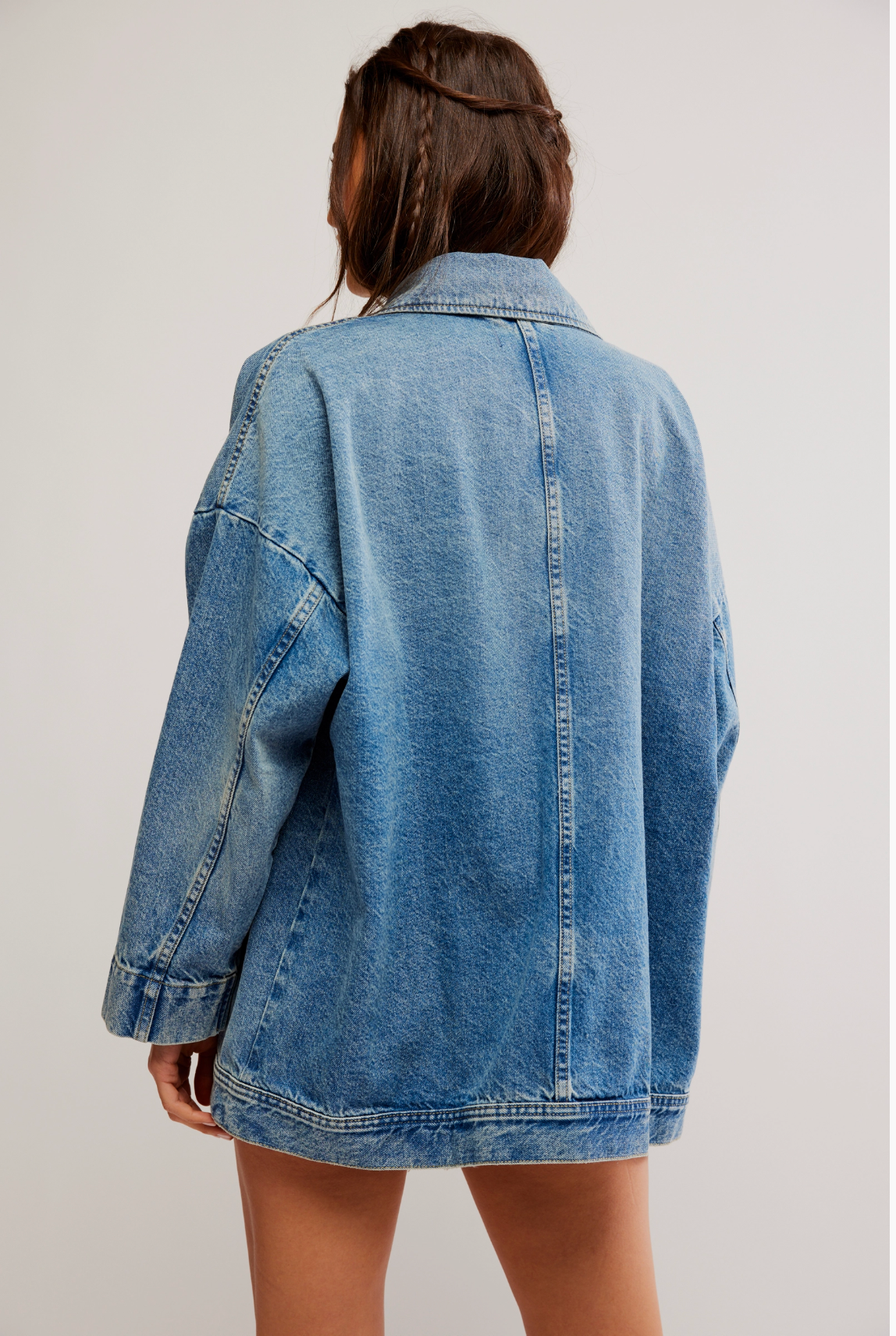 Free People Avery Denim Jacket - Got The Blues