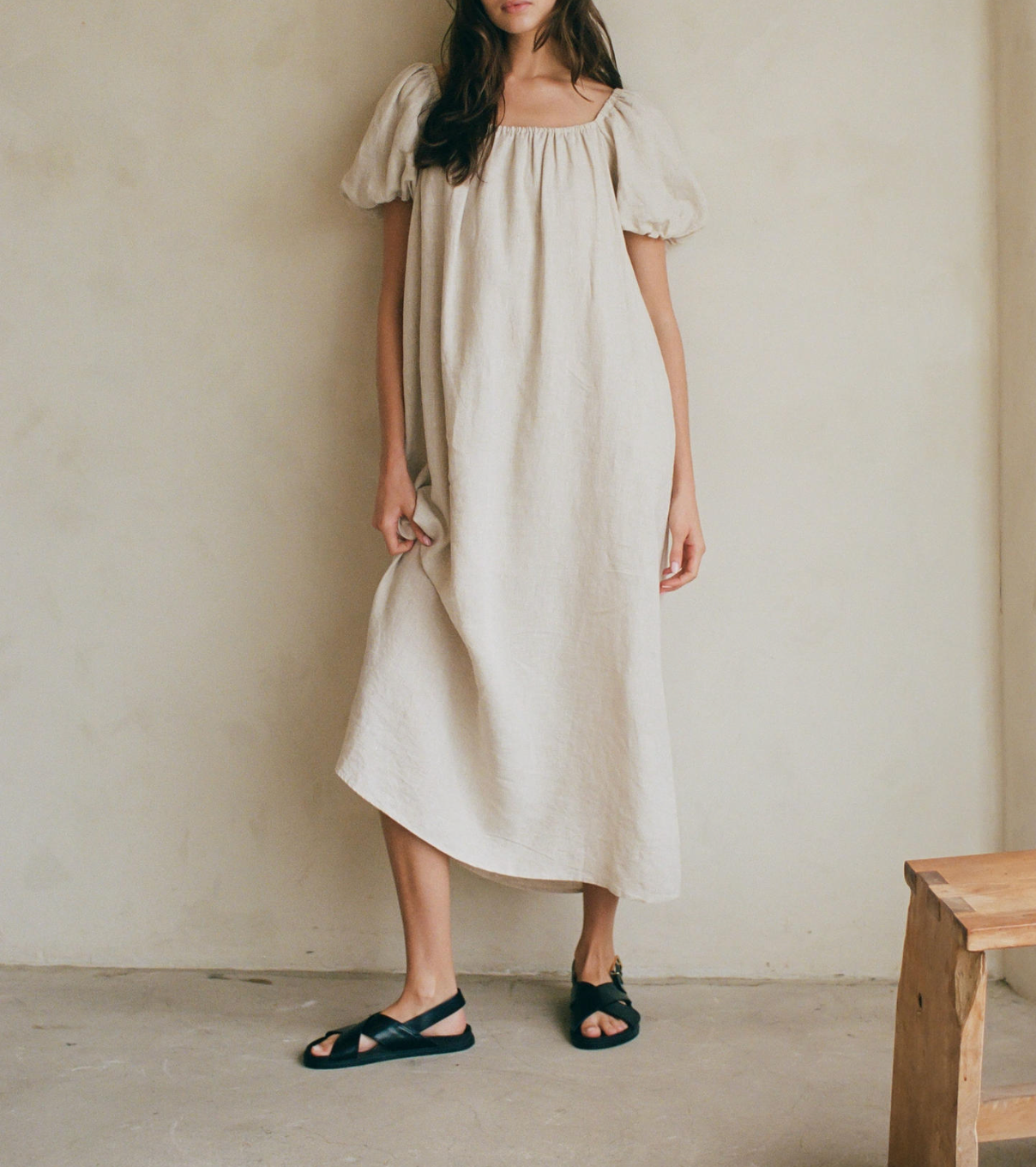 Genoa Linen Dress